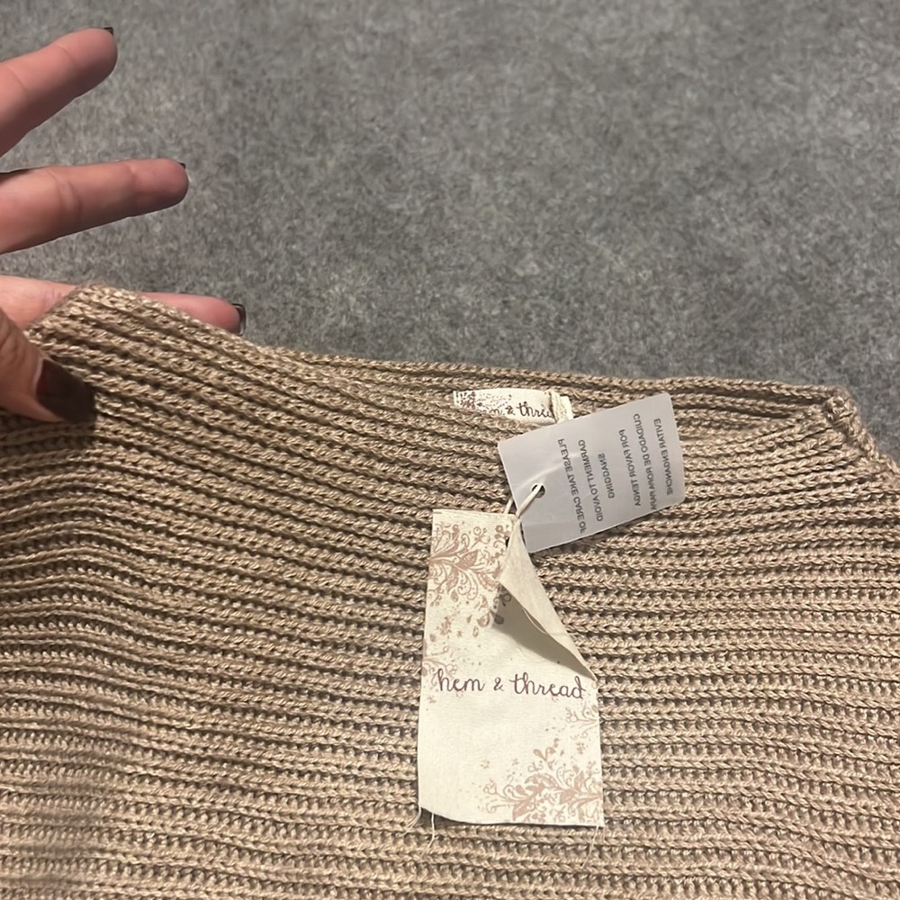 Hem & Thread Sweater - Picture 6 of 6